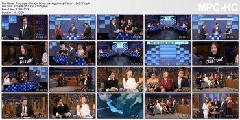 cast of Riverdale - Tonight Show starring Jimmy Fallon - 10-3-17