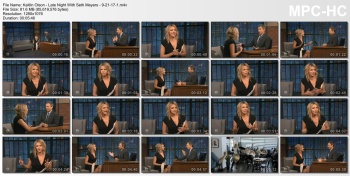 Kaitlin Olson - Late Night With Seth Meyers - 9-21-17